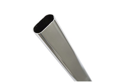 HANGING RAIL 970MM CHROME OVAL