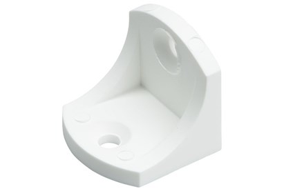 WHITE PLASTIC ANGEL BRACKET